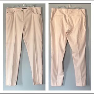 Zac & Rachel pale pink stretch dress pants sz 16